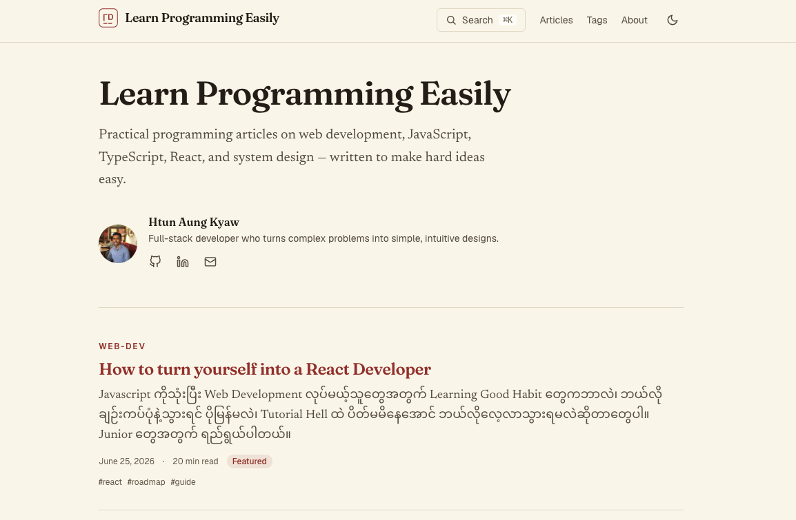 Learn Programming Easily